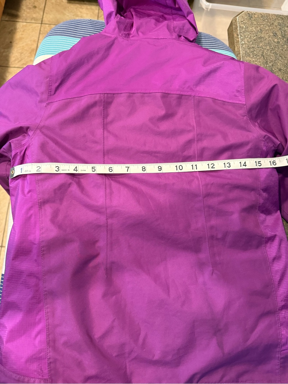 Patagonia Girls Winter Jacket 3-in-1 Purple Insulated Snow Coat - Picture 7 of 10
